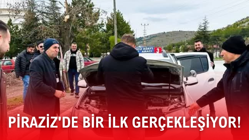 Piraziz 'de bir ilk gerçekleşiyor!