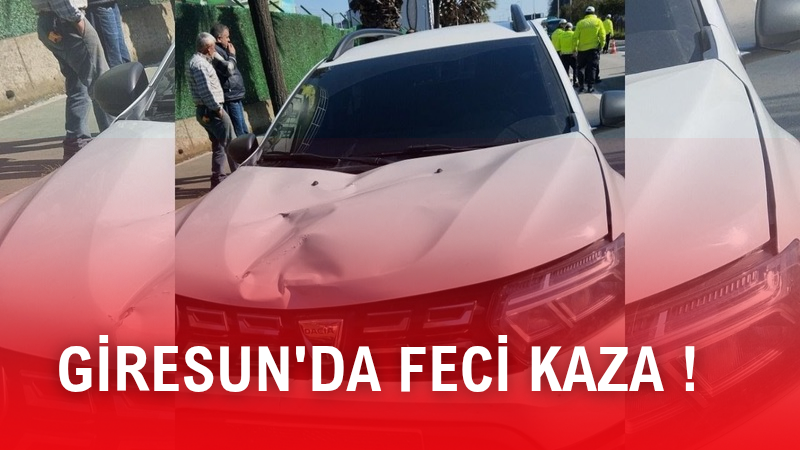 Giresun'da Feci Kaza!